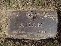 Bertha <I>Gast</I> Adam 
