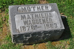 Mathilda <I>Kroeger</I> Waggener 