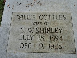 Willie <I>Cottles</I> Shirley 