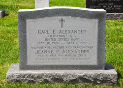 Jeanne P Alexander 