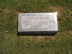 Ollie M. <I>Brindle</I> Braun 