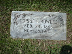Corrie C <I>Butler</I> Bowles 