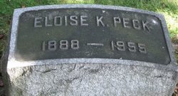 Eloise K Peck 