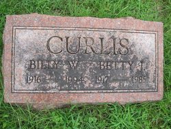Billy W Curlis 
