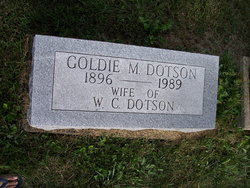 Goldie Marie <I>Caster</I> Dotson 