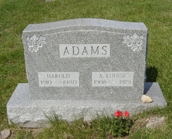 Anna Louise <I>Pierson</I> Adams 