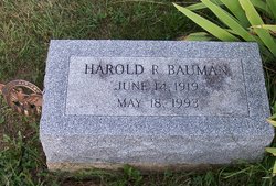 Harold Roscoe Bauman 