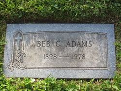 Beb <I>Cullom</I> Adams 