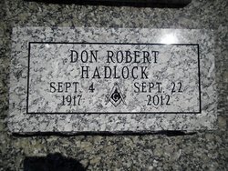Don Robert Hadlock 