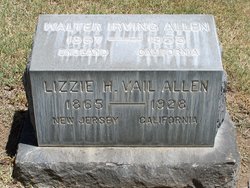 Lizzie Harvey <I>Vail</I> Allen 