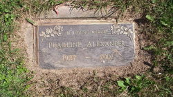 Pearline <I>Pride</I> Alexander 