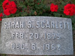 Sarah <I>Schabacker</I> Scarlett 
