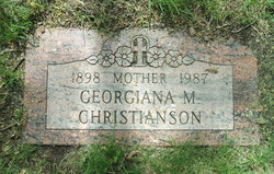 Georgiana M Christianson 