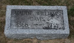 Maud <I>Williams</I> Davis 