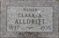 Clara A. <I>Von Eschen</I> Alldritt 