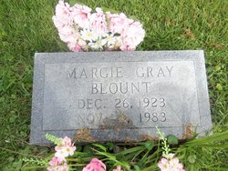 Margie <I>Gray</I> Blount 