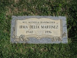 Irma Delia <I>Daniels</I> Martinez 