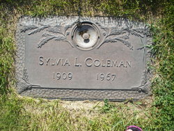 Sylvia L <I>Craig</I> Coleman 