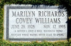 Marilyn Richards <I>Covey</I> Williams 