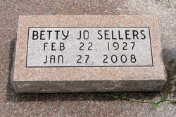 Betty Jo <I>Francis</I> Sellers 