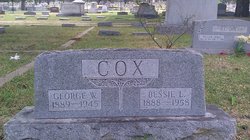 Bessie Leona <I>Parten</I> Cox 