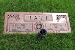 Willa Faye <I>Wilson</I> Ratt 