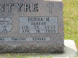 Donna M. <I>Darrah</I> McIntyre 
