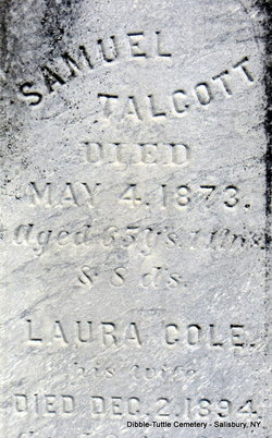 Laura <I>Cole</I> Talcott 