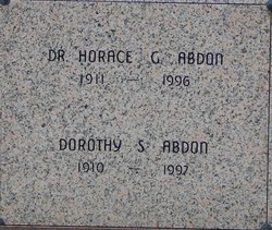 Dr Horace G. Abdon 