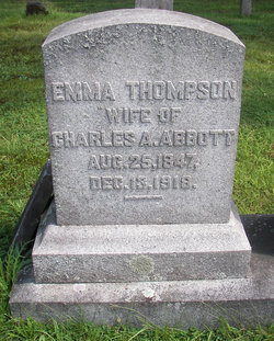 Emma <I>Thompson</I> Abbott 