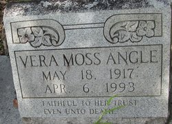 Vera <I>Moss</I> Angle 