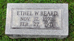 Ethel Ogle <I>Webster</I> Beard 