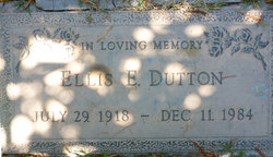 Ellis Esther <I>Ruf</I> Dutton 
