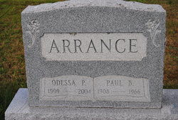 Odessa P. <I>Burr</I> Arrance 