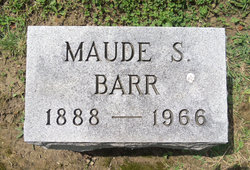 Maude S <I>Swisher</I> Barr 