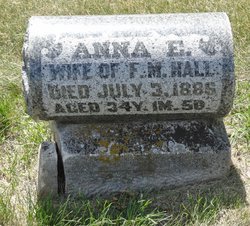 Anna E. <I>French</I> Hall 