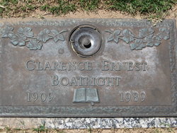 Clarence Ernest “C.E.” Boatright 