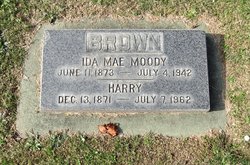Ida Mae <I>Moody</I> Brown 