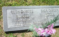 Ruth <I>DeMott</I> Burris 