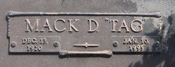 Mack D “Tag” Hammett 