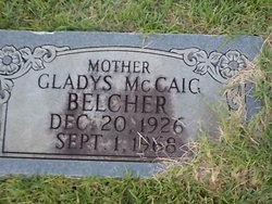Gladys <I>McCaig</I> Belcher 