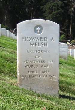 Howard Augustus Welsh 