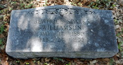 Beatrice <I>Sparks</I> Williamson 