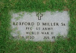 Rexford D “Rex” Miller Sr.