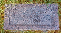Elsie C. <I>Fischer</I> Adams 