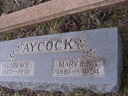 Mary Ena <I>Ricks</I> Aycock 