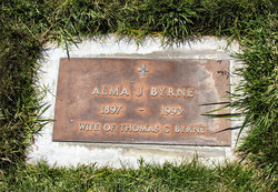 Alma Jeanette <I>Hopkins</I> Byrne 
