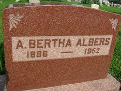Alice Bertha Albers 