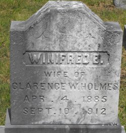 Winifred B <I>Dore</I> Holmes 