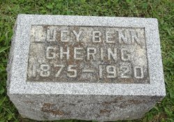 Lucy <I>Benn</I> Ghering 